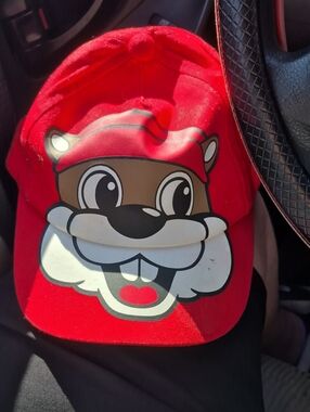Kids Red Cartoon Character Baseball Hat